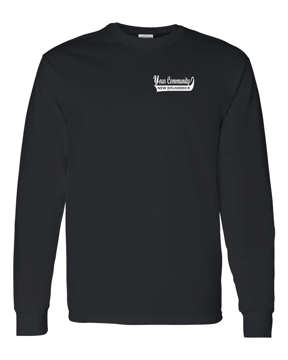 Your Community Swoop NB Left Chest Long Sleeve Tee - Unisex