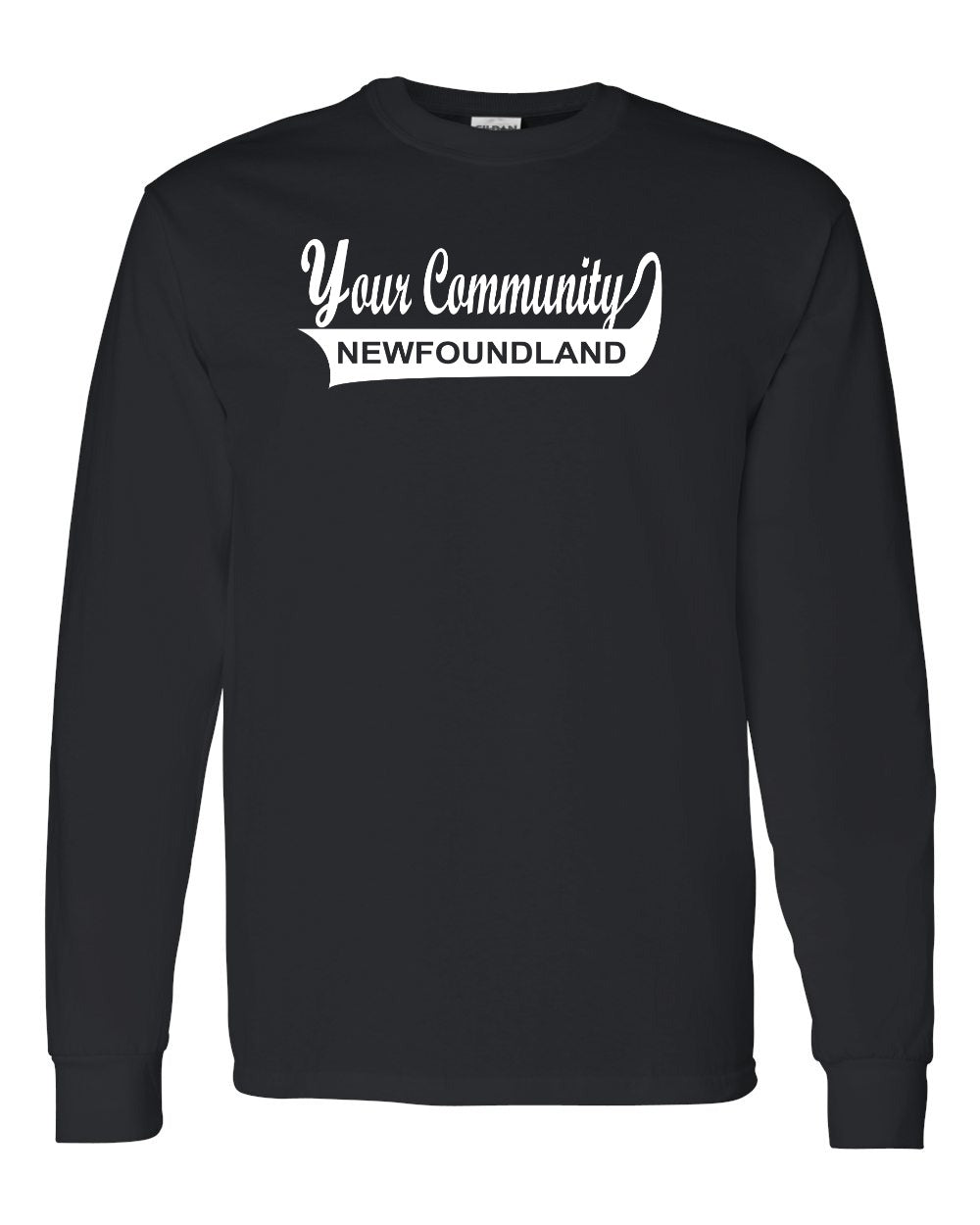 Custom Your Community Swoop (NFLD) Long Sleeve - Unisex