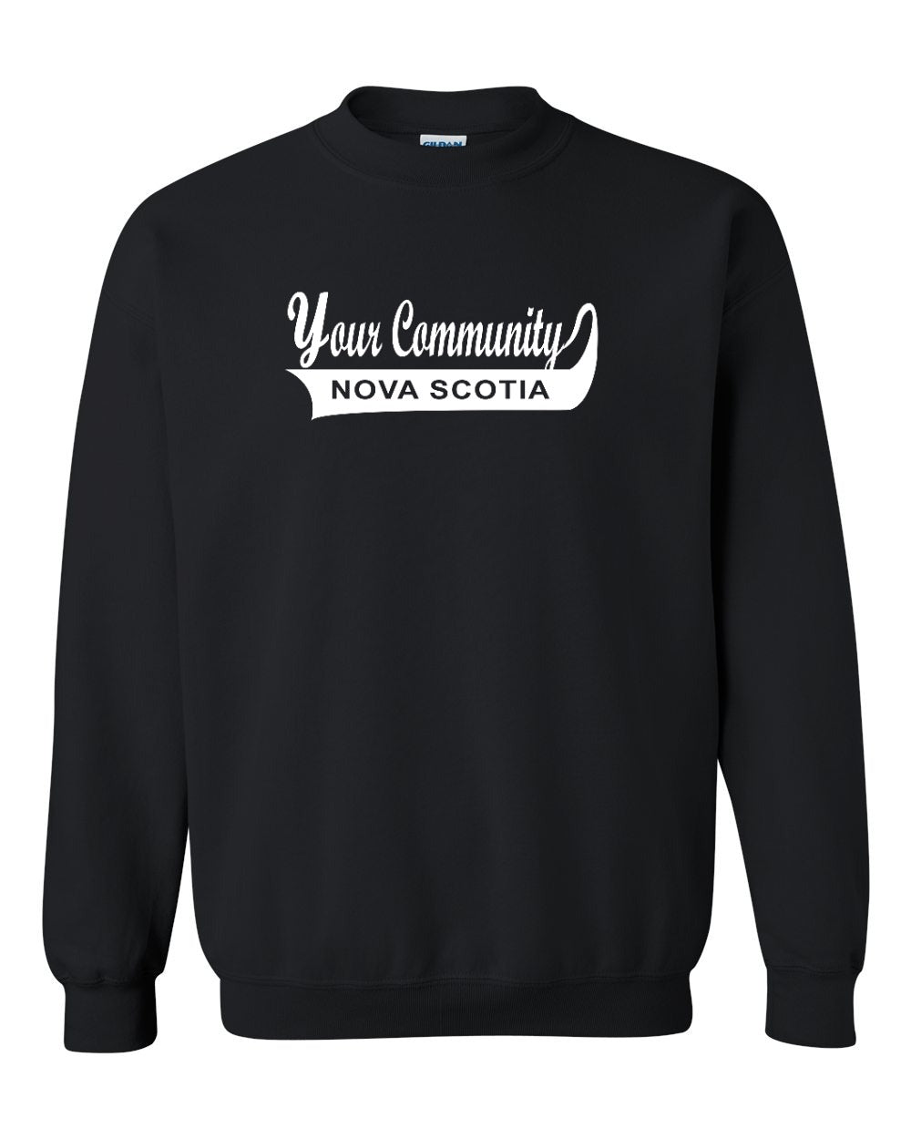 Custom Your Community Swoop (NS) Crewneck Sweatshirt - Unisex