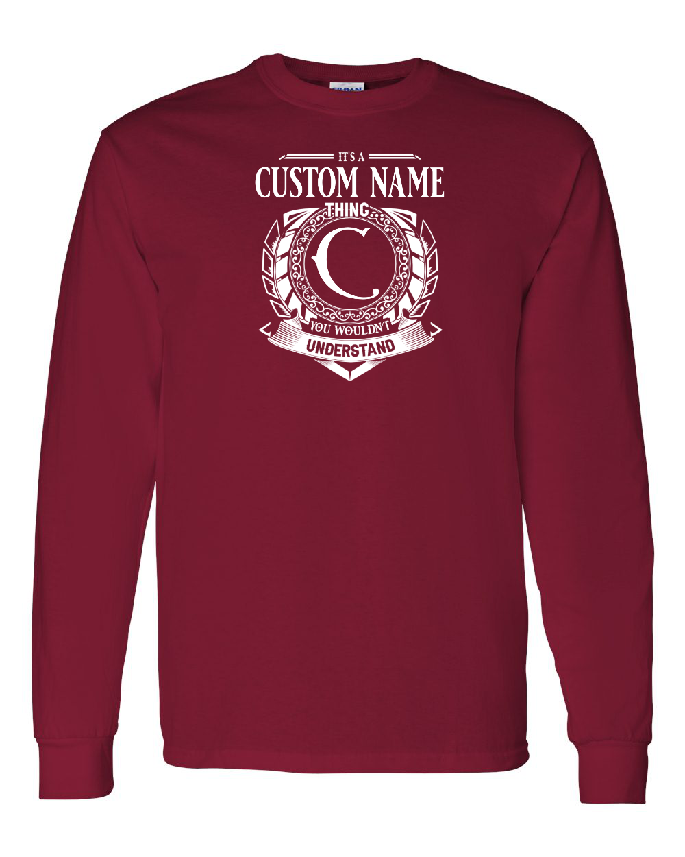 It's  A Custom Community Thing long sleeve Tee - Unisex