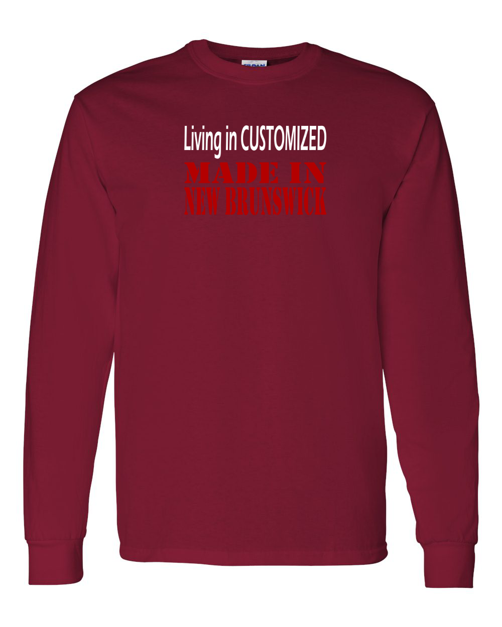 Living in Custom Made in NB Long Sleeve Tee - Unisex