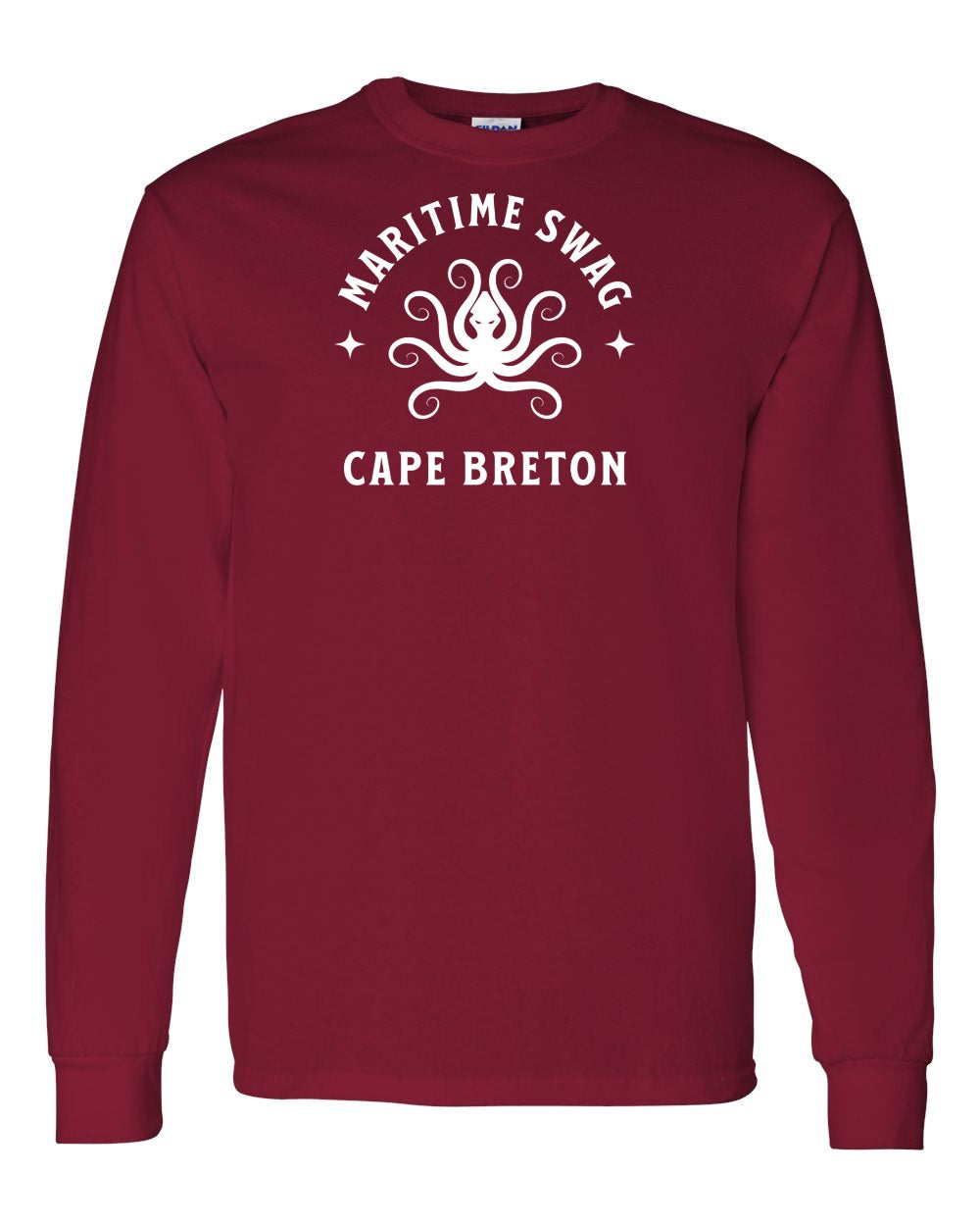 Maritime Swag Cape Breton Octopus Full Long Sleeve Tee