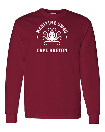 Maritime Swag Cape Breton Octopus Full Long Sleeve Tee