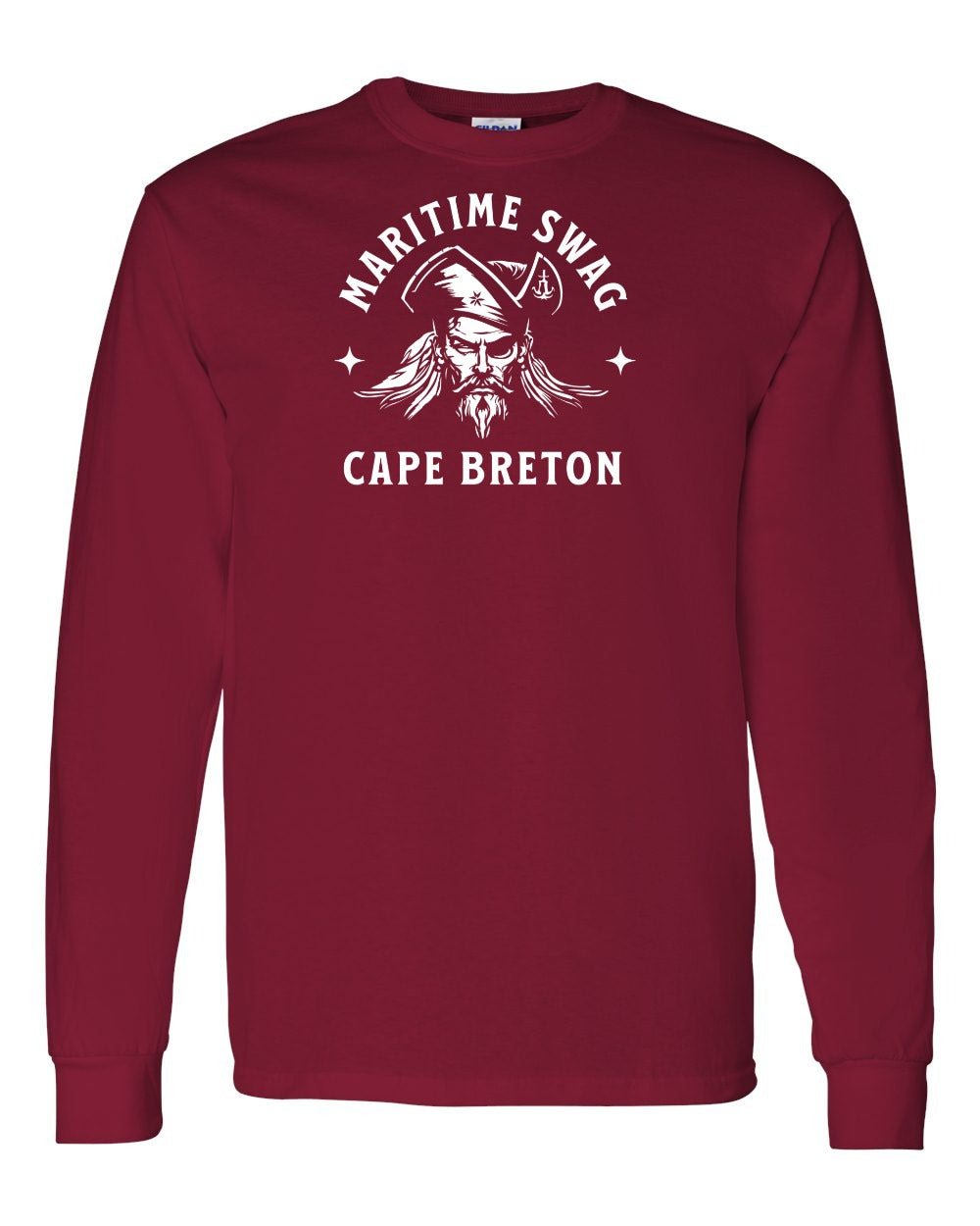Maritime Swag Cape Breton Pirate Full Long Sleeve Tee