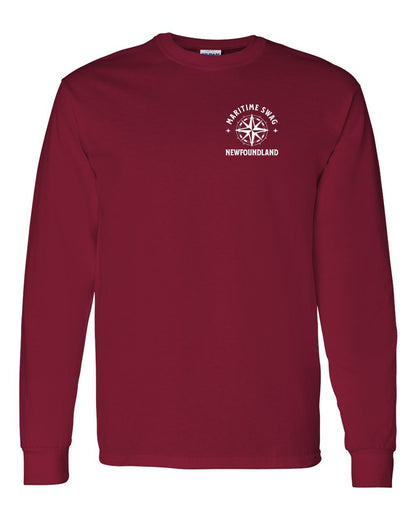 Maritime Swag Newfoundland Compass Left Chest Long Sleeve