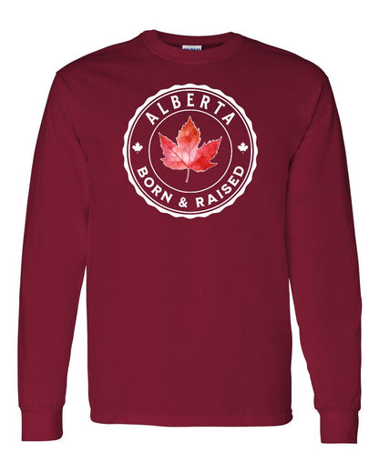 Born And Raised Alberta Full Long Sleeve