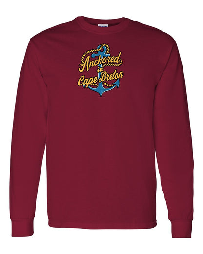 Anchored in Cape Breton (New Design) Full Long Sleeve Tee