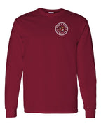 Calm Cool Moose and Beaver Left Chest Long Sleeve - Gildan Canada (sewn Internationally) - Unisex