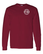Born & Raised CB Left Chest and Back Long Sleeve Tee - Unisex