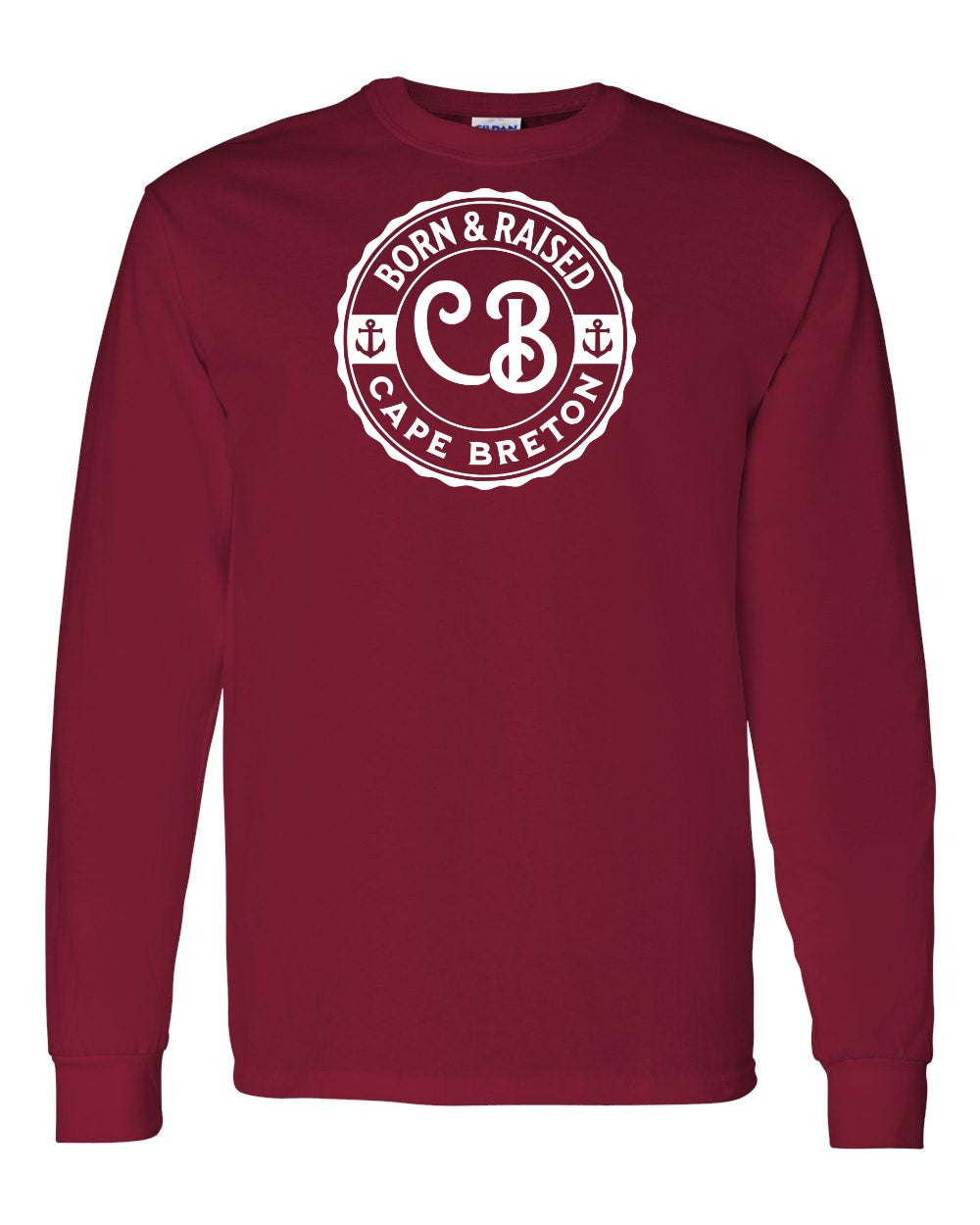 Born & Raised Cape Breton Full Long Sleeve Tee