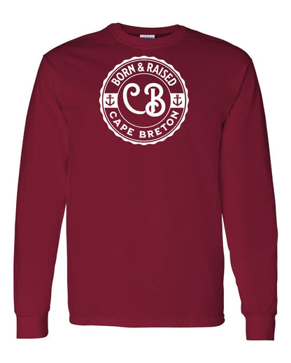 Born & Raised Cape Breton Full Long Sleeve Tee