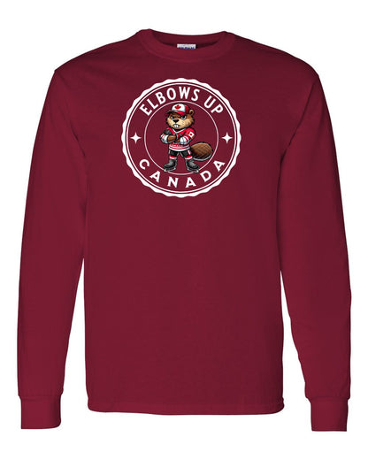 Elbows up Beaver Full Long Sleeve