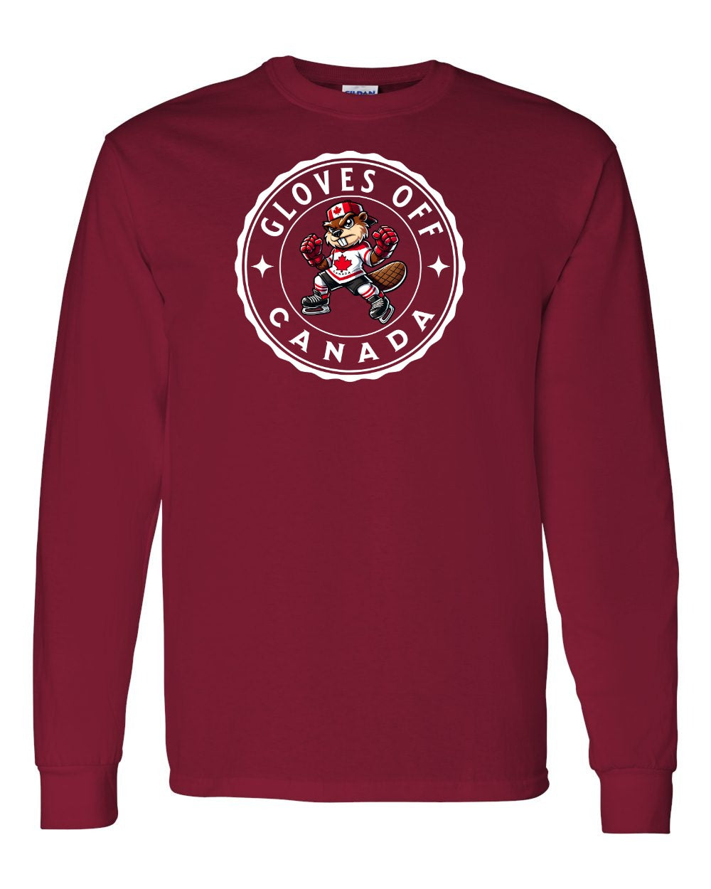 Gloves Off Beaver Long Sleeve - Gildan Canada (sewn Internationally) - Unisex