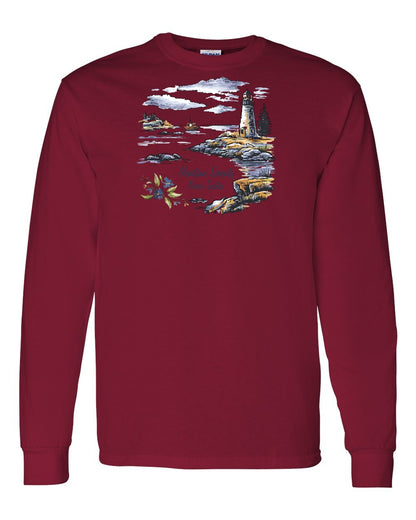 Maritime Serenity Nova Scotia Full Long Sleeve Tee