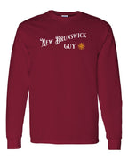 NB Guy Yellow Compass Long Sleeve Tee - Unisex