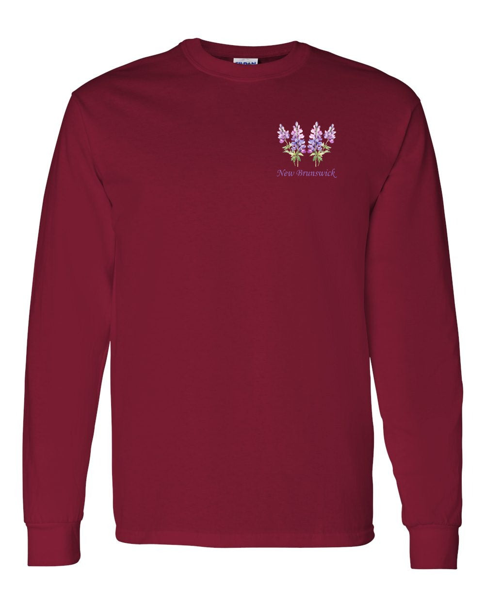 NB Lupins Left Chest and Back Long Sleeve Tee - Unisex