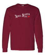 NS Girl Red Heart Long Sleeve Tee - Unisex