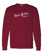 NS Girl Tartan Heart Long Sleeve Tee - Unisex