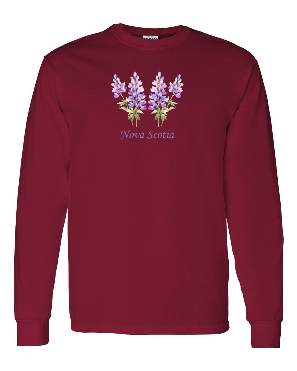 Nova Scotia Lupins Full Long Sleeve Tee