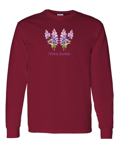 Nova Scotia Lupins Full Long Sleeve Tee