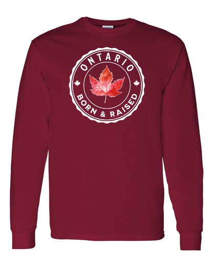 Born and Raised Ontario Full Long Sleeve