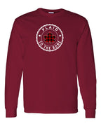 Plaid to the Bone Circle Leaf Long Sleeve - Gildan Canada (sewn Internationally) - Unisex