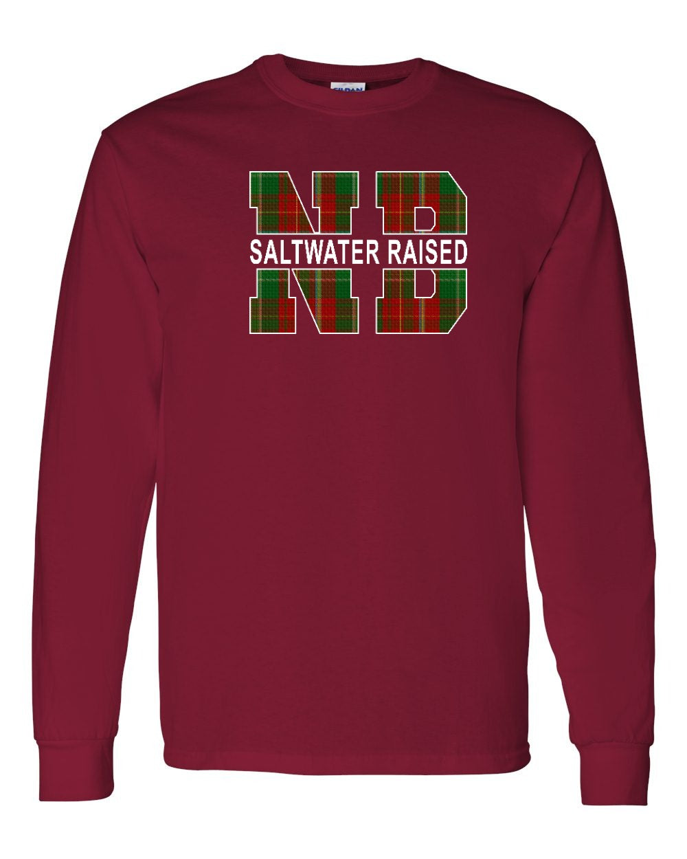 NB Saltwater Raised Full Front Long Sleeve Printed NOT STITCHED