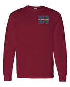 Saltwater Raised NS NS Left Chest Long Sleeve Tee - Unisex