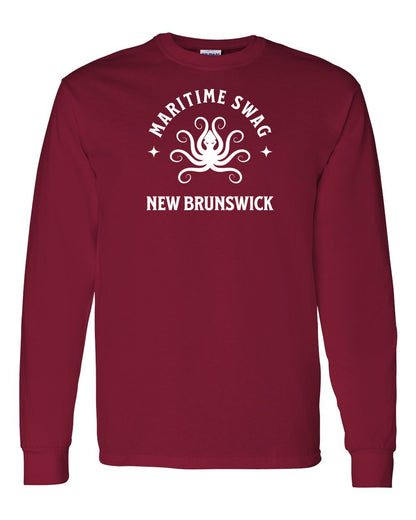 Maritime Swag New Brunswick Octopus Full Long Sleeve Tee