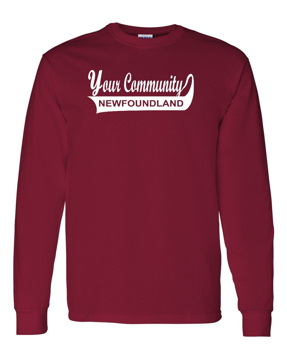 Custom Your Community Swoop (NFLD) Long Sleeve - Unisex