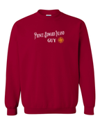 PEI Guy Yellow Compass Crewneck Sweatshirt - Unisex