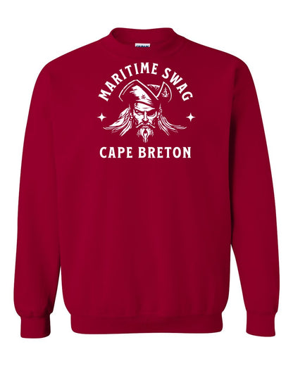 Maritime Swag Cape Breton Pirate Full Crewneck Sweatshirt
