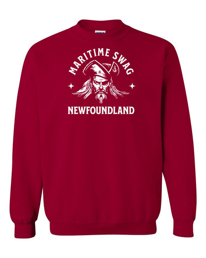 Maritime Swag Newfoundland Pirate Full Crewneck Sweatshirt