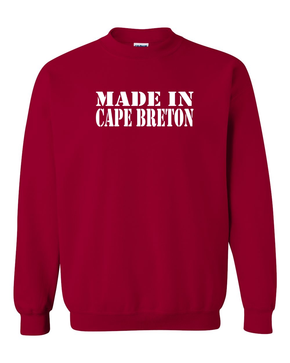 Made In CB White Crewneck Sweatshirt - Unisex