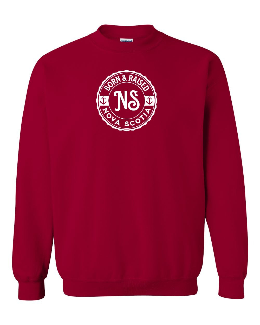Born & Raised Nova Scotia Full crew-neck