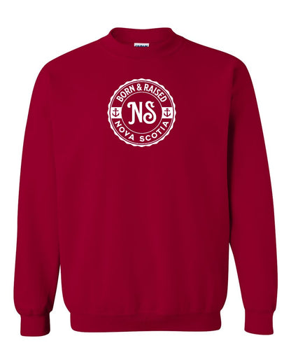 Born & Raised Nova Scotia Full crew-neck