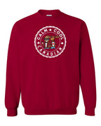 Calm Cool Moose and Beaver Crewneck Sweatshirt - Gildan Canada (sewn Internationally) - Unisex