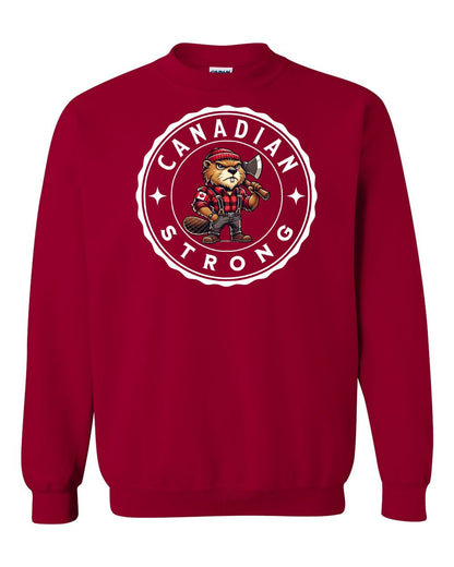 Canadian Strong Beaver Full Crewneck
