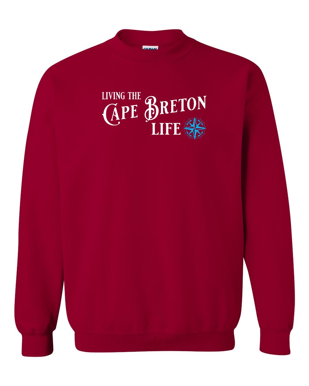 Living the CB Life blue Crewneck Sweatshirt - Unisex