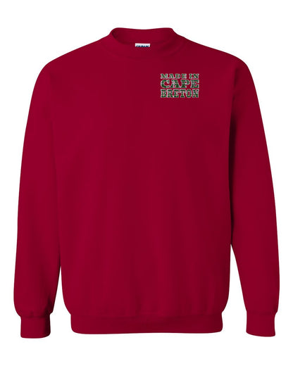 Made In Cape Breton Tartan Left Chest Crewneck Sweatshirt