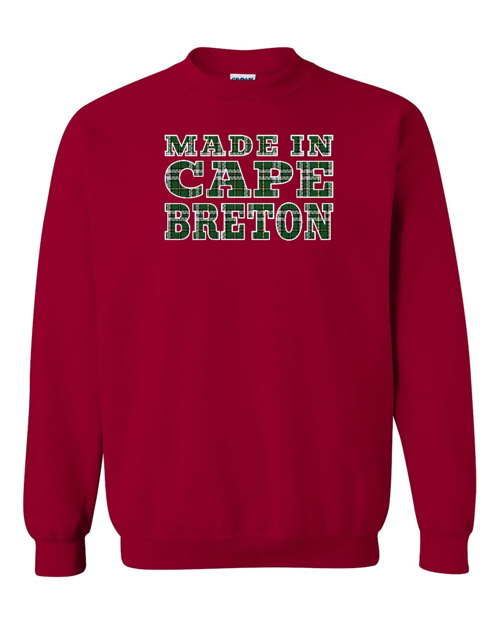 Made In Cape Breton Tartan Full Crewneck Sweatshirt