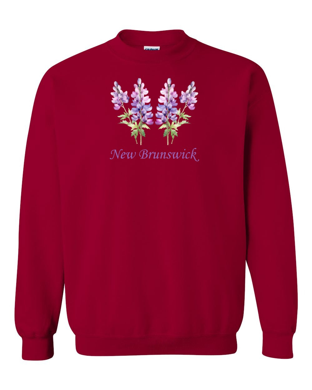 New Brunswick Lupins Full Crewneck Sweatshirt