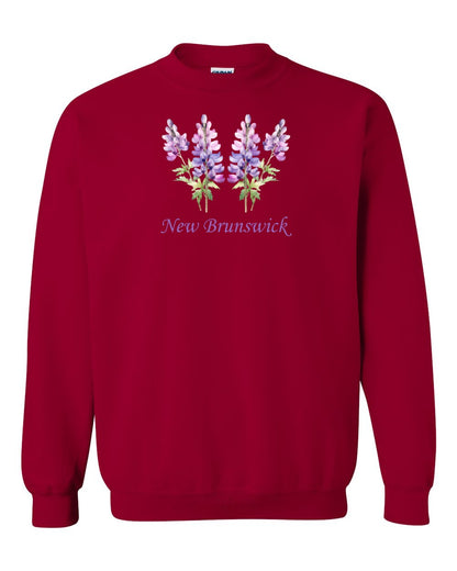 New Brunswick Lupins Full Crewneck Sweatshirt