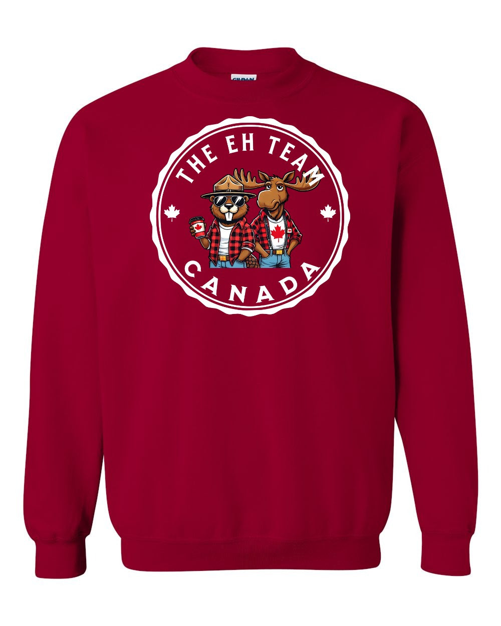 Eh Team Crewneck Sweatshirt - Gildan Canada (sewn Internationally) - Unisex