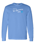 Living the NB Life blue Long Sleeve Tee - Unisex