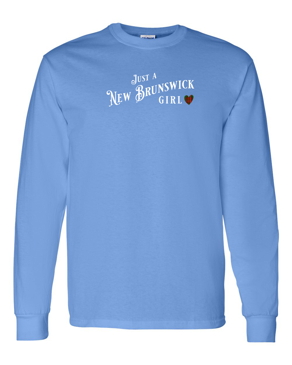 Just a NB Girl Tartan Long Sleeve Tee - Unisex