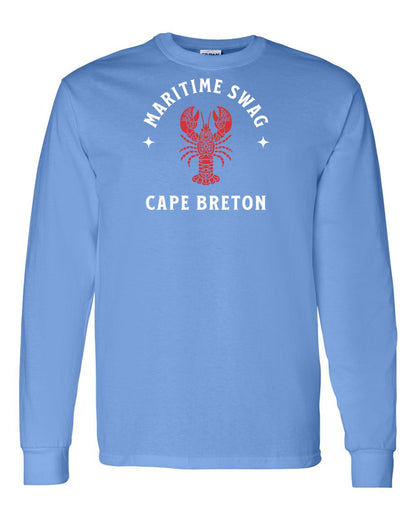 Maritime Swag Cape Breton Mandala Red Lobster Full Long Sleeve Tee