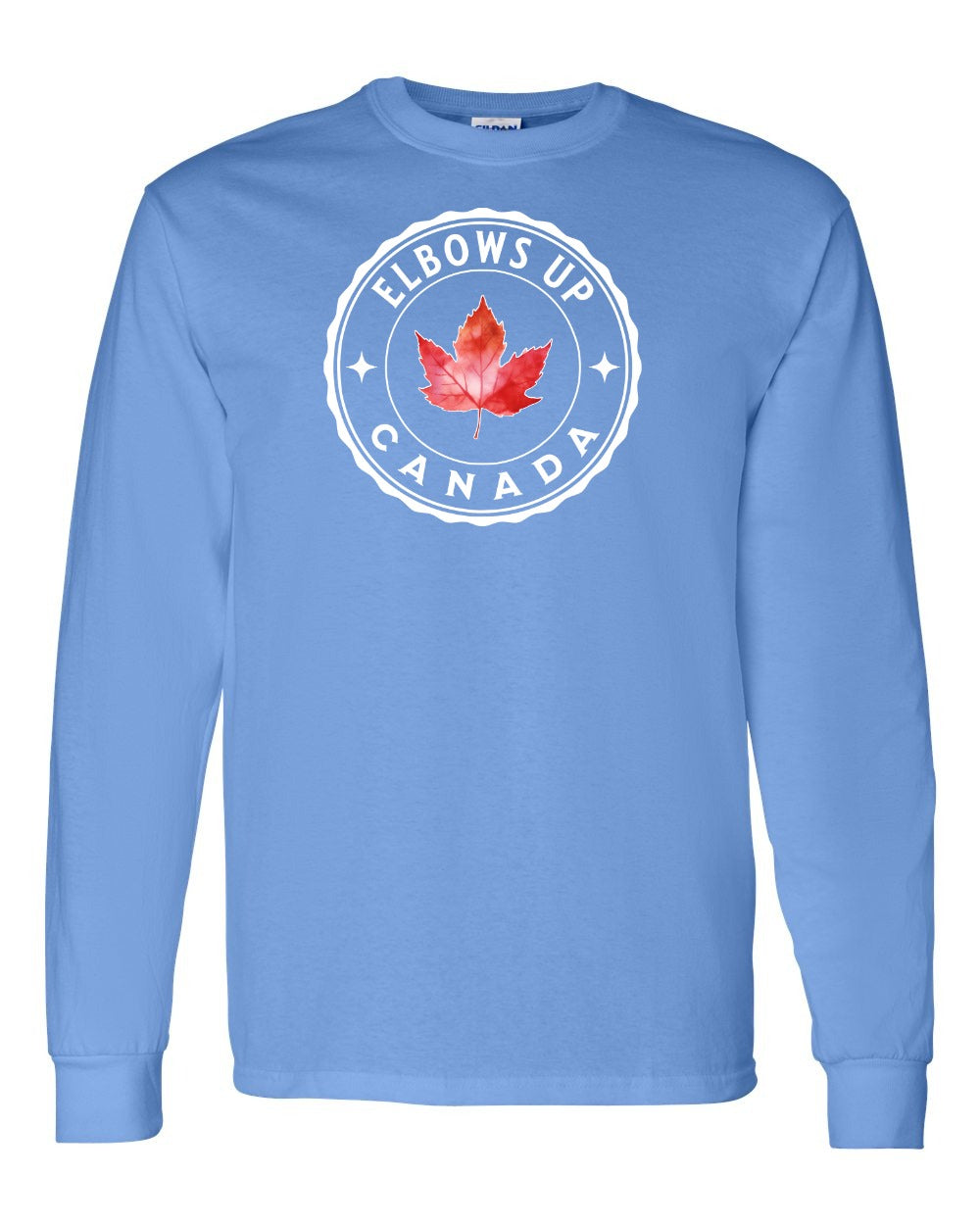 Elbows up Leaf Long Sleeve - Gildan Canada (sewn Internationally) - Unisex