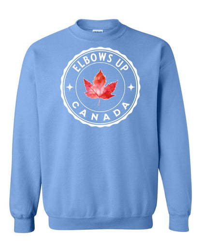 Elbows up Leaf Full Crewneck