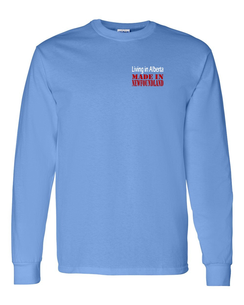 Living Alberta Made in NFLD Left Chest Long Sleeve - Unisex